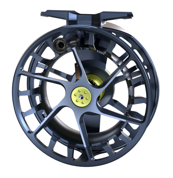 Lamson Speedster S HD Fly Reel Midnight Back Lamson Speedster S HD Fly Reel Midnight Back